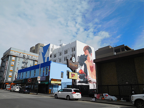 BiP HI San Francisco City Center Hostel Mural